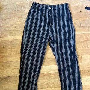 Brandy Melville Striped Jeans